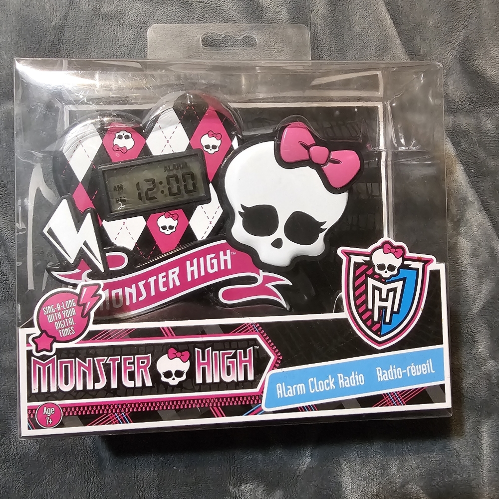 Official Monster High Digital Alarm Clock